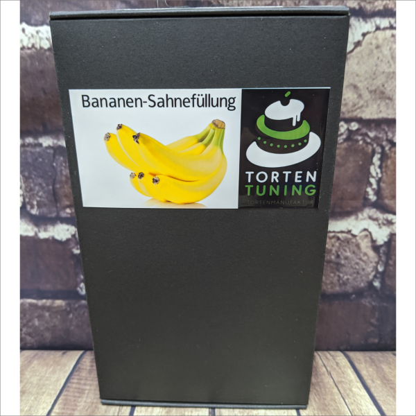Tortenfüllung Bananen Sahne Torten-Tuning-Backmischung-Bananen-Sahne