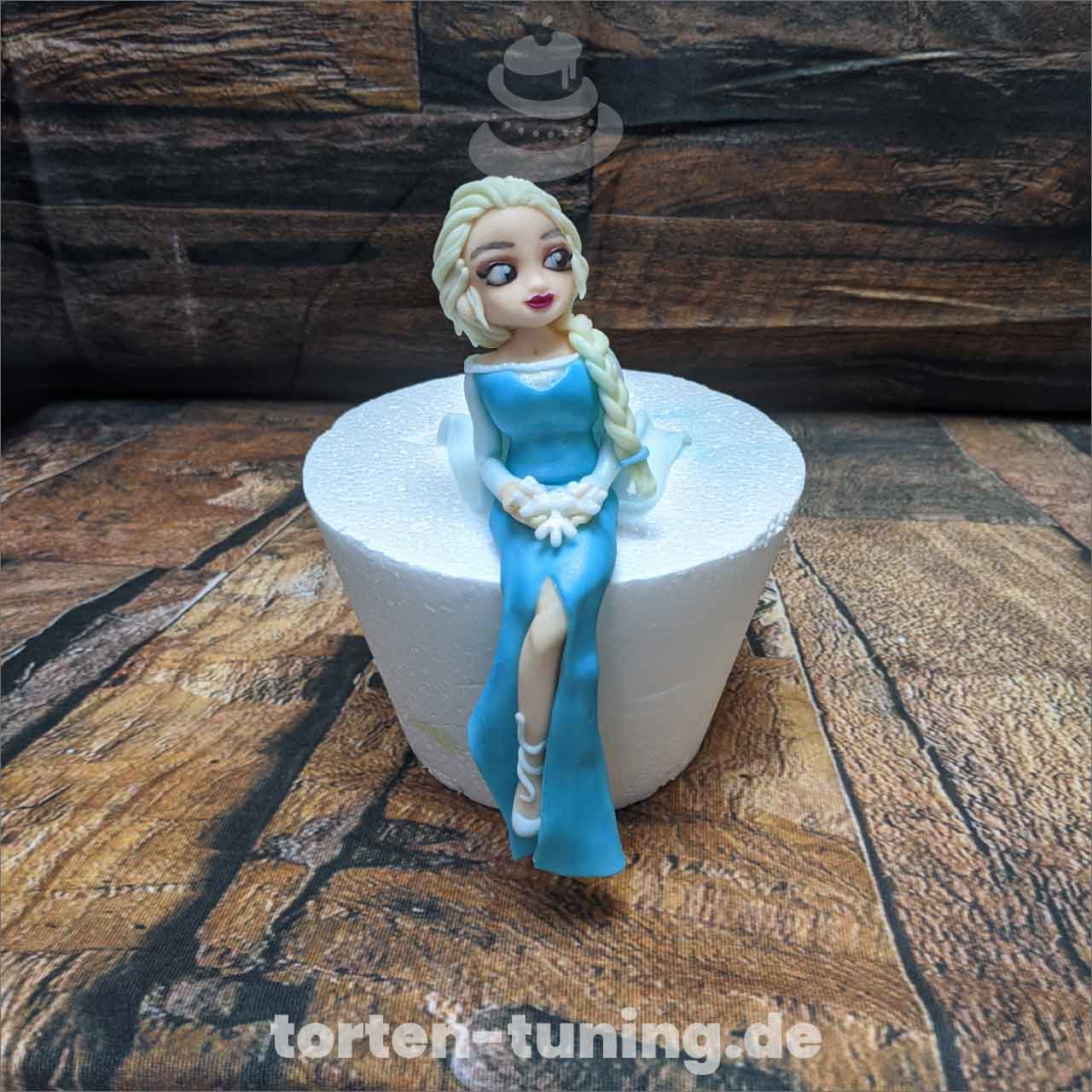 2 Bullyland Figuren Tortenfiguren Kuchenfiguren Disney Frozen Eiskönigin Set 